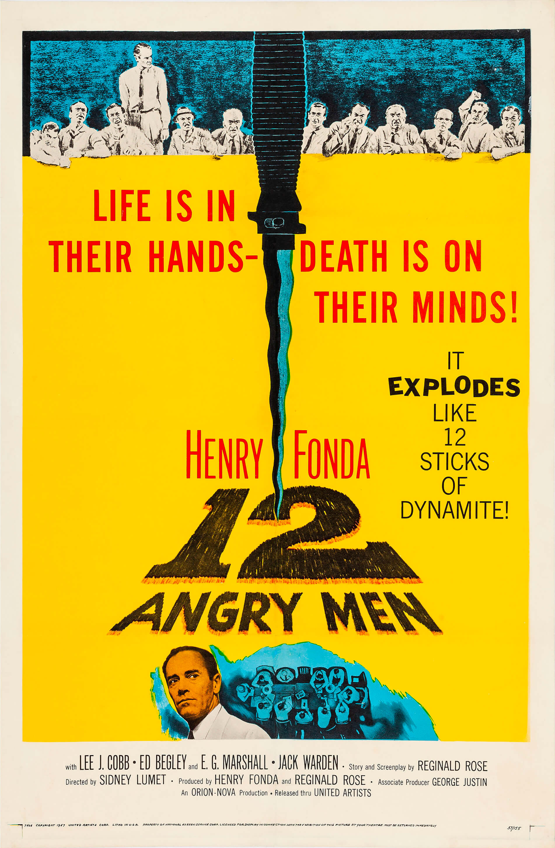 12 angry men poster